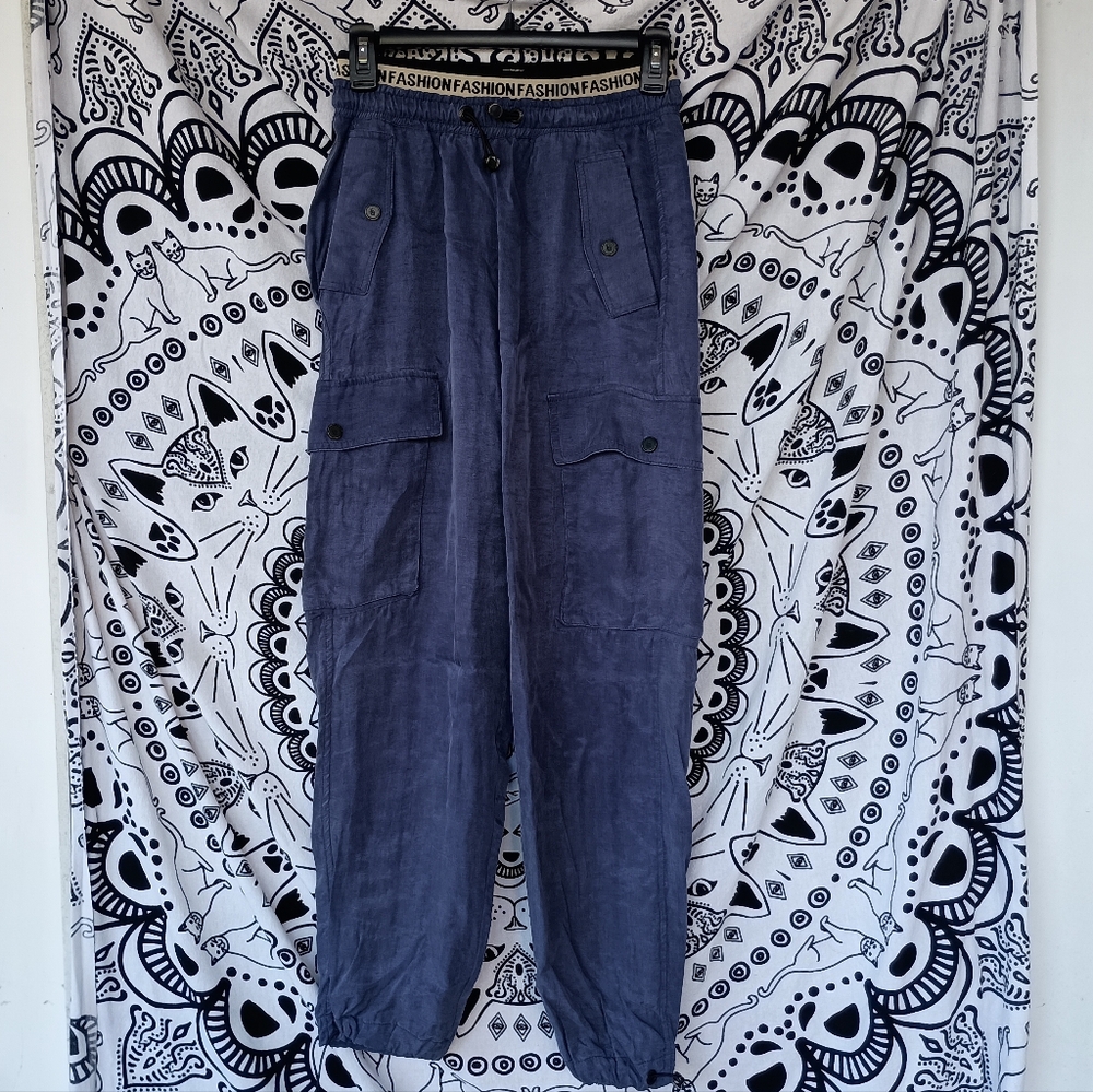 Ladybird Blue Lightweight Cargo Jogger Pants
